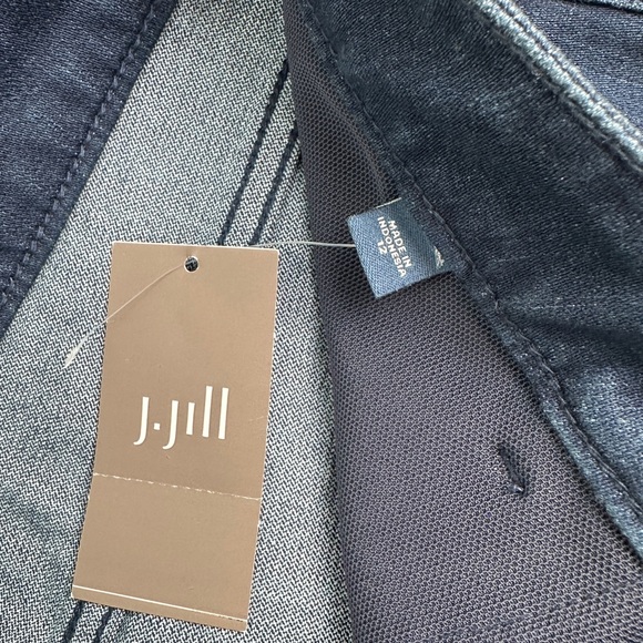 J.Jill women’s denim leggings, size 12 - Picture 4 of 6